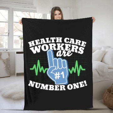 Discover Health Care Workers Are Number One Fleece Blankets