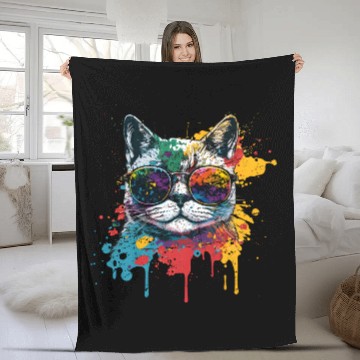 Discover Cool AM I Fleece Blankets