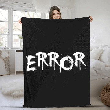 Discover Error - Gothic Fleece Blankets