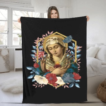 Discover Our Lady of Sorrows Fleece Blankets