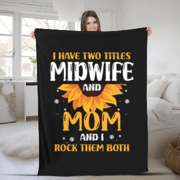 Discover Doula Midwifery Birth Childbirth Pregnancy Midwife Fleece Blankets