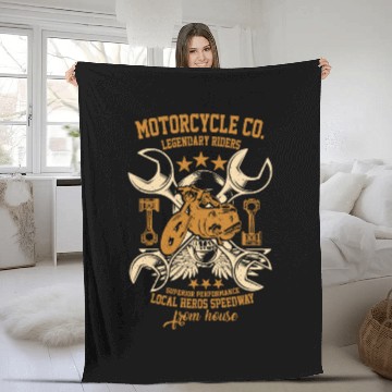 Discover Local heroes speedway funny Fleece Blankets