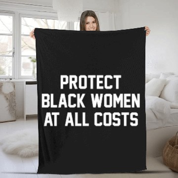 Discover Protect Black At All Costs Best Resist Fleece Blankets