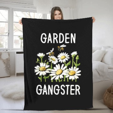 Discover Garden Gangster Fleece Blankets