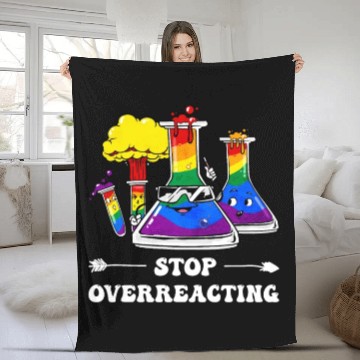 Discover Gay Pride Rainbow Flag Science Teacher Fleece Blankets