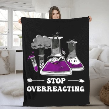 Discover Asexual Pride Ace Flag Science Teacher Fleece Blankets