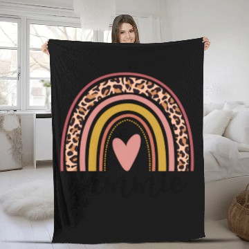Discover Rainbow Gammie Mothers Day For Gammie Fleece Blankets