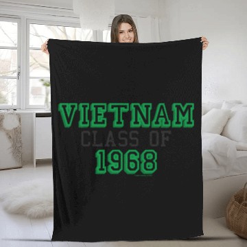 Discover Vietnam Class Of 1968 Fleece Blankets