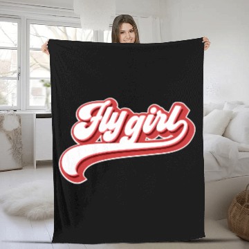 Discover Fly 80S 90S Old School Hip Hop Fleece Blankets