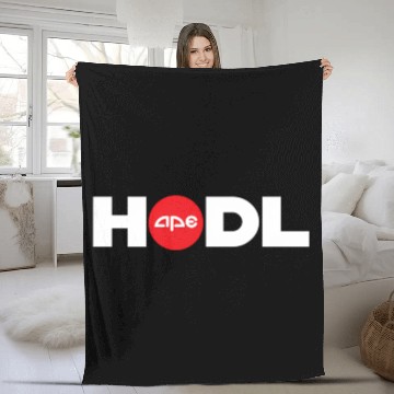 Discover Ape Hodl Apes Together Strong Short Squeeze Fleece Blankets