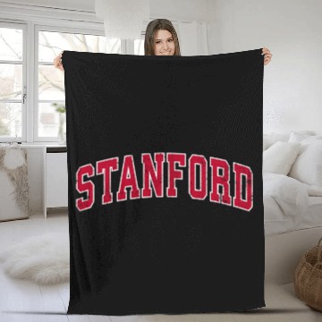 Discover Stanford California Ca Sports Red Fleece Blankets
