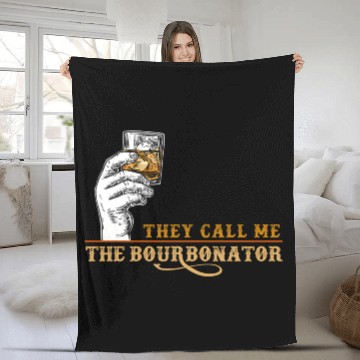 Discover Booze Drinkers Bourbon Drinkers Whiskey Beer Bourb Fleece Blankets