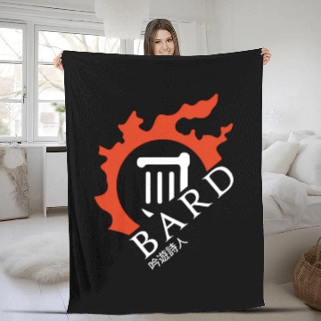 Discover Bard For Warriors Of Light Darkness Fleece Blankets