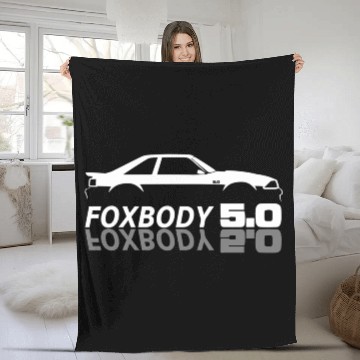 Discover Foxbody 5 0 Stang American Muscle Car Fleece Blankets