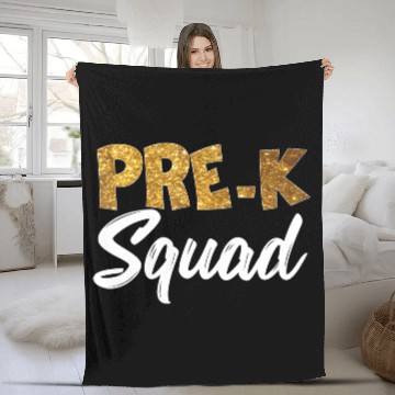 Discover Team Pre K Teacher Back To School s Top Fleece Blankets