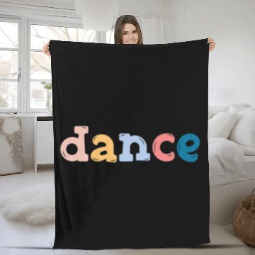Discover dance Sticker Fleece Blankets