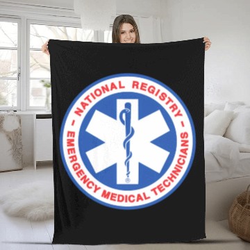 Discover National Registry Of Emergency Medical Technicians Fleece Blankets