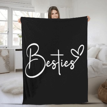 Discover Best Friend Besties Fleece Blankets