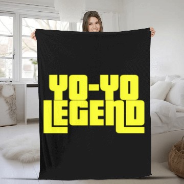 Discover Yoyo Legend Saying Hobby 90S Fleece Blankets