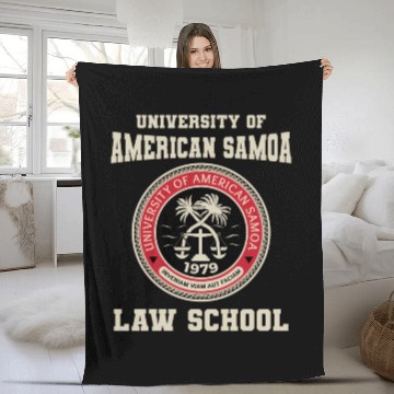 Discover University Of American Samoa Law School Fleece Blankets