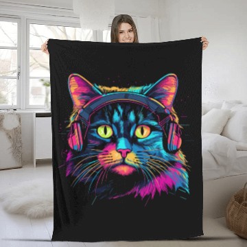 Discover Music Under Control Fleece Blankets