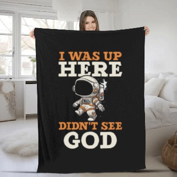 Discover Atheism Anti-Religion Agnostic Freethinker Atheist Fleece Blankets