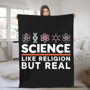 Discover Atheism Anti-Religion Agnostic Freethinker Atheist Fleece Blankets