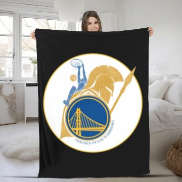 Discover New Era Golden State Warriors Team Logo T-Shir Fleece Blankets