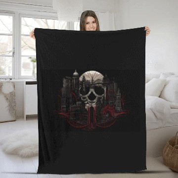 Discover Neo Gothic Brooklyn Gothic Fashion Fleece Blankets