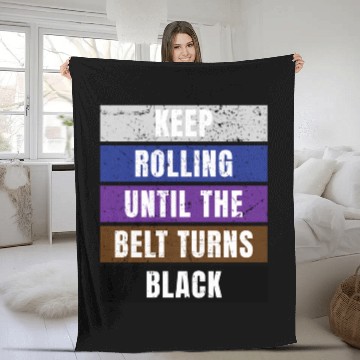 Discover Jiu Jitsu Bjj Jiu Jitsu Belt Rank Fleece Blankets