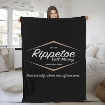 Discover Rippetoe Salt Mining Est 1978 Fleece Blankets