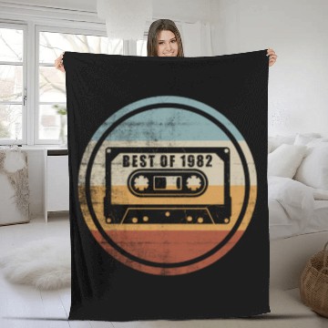 Discover 40 Best Of 1982 Cassette Tape Fleece Blankets