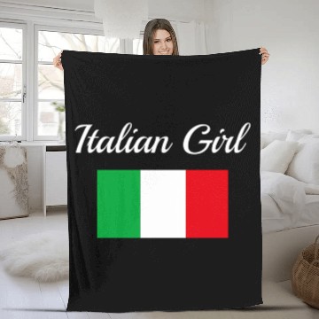 Discover Italian Flag Italy Pride Italian-American Fleece Blankets