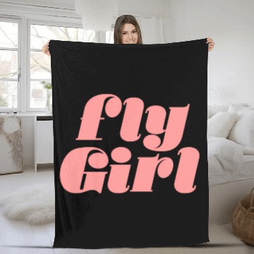 Discover Fly 80S 90S Old School Hip Hop Fleece Blankets