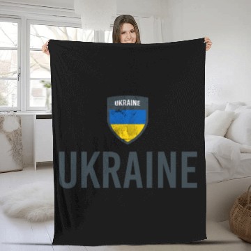 Discover Ukraine Flag Ukrainian Flag Ukraine Fleece Blankets