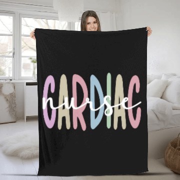 Discover Best Cardiac Nurse Appreciation Cardiac Nursing Fleece Blankets