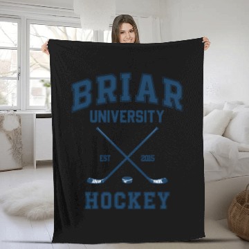 Discover Briar U Hockey Off Campus Graham 44 Two Side Fleece Blankets