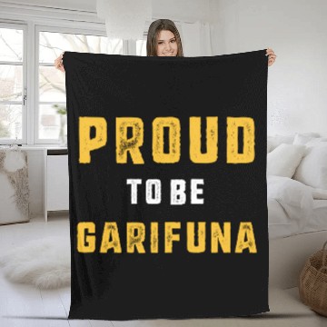Discover Proud To Be Garifuna Fleece Blankets