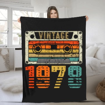 Discover 1978 44 And 44Th Fleece Blankets