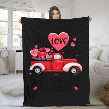 Discover Ph Truck Day 4Th Grade Teacher Fleece Blankets