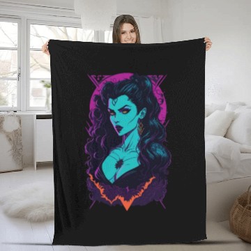 Discover Vampire Girl Fleece Blankets