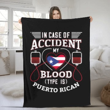 Discover Puerto Rico Flag For Puerto Ricans Fleece Blankets