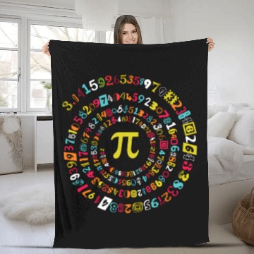 Discover Pi Day ral Pi Math For Pi Day 3 14 Fleece Blankets