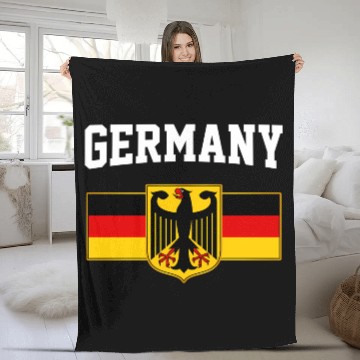 Discover German Flag Germany Fleece Blankets
