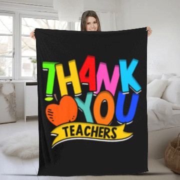 Discover Thank you teacher - Gratitude Fleece Blankets