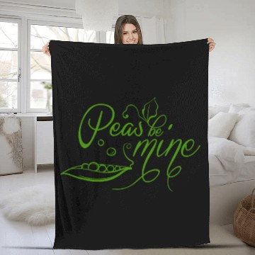 Discover Cute Love Engagement And Wedding Quotes With Peas Fleece Blankets