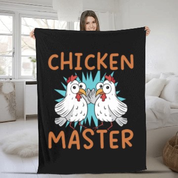 Discover Chicken Farmer Chicken Whisperer Farm Animal Fleece Blankets