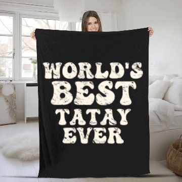 Discover Tatay Cool Family Member Tagalog Filipino Fleece Blankets