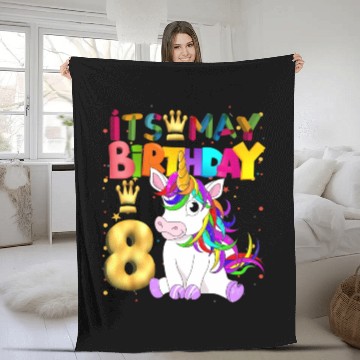 Discover Uorn Party Animal 8Th Uorn Fleece Blankets