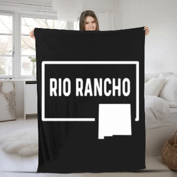 Discover Rio Rancho New Meco Nm- Home Hometown Vacation Fleece Blankets
